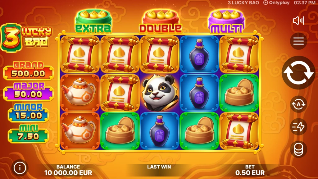 3 Lucky Bao Base Game 3 Lucky Bao Base Game